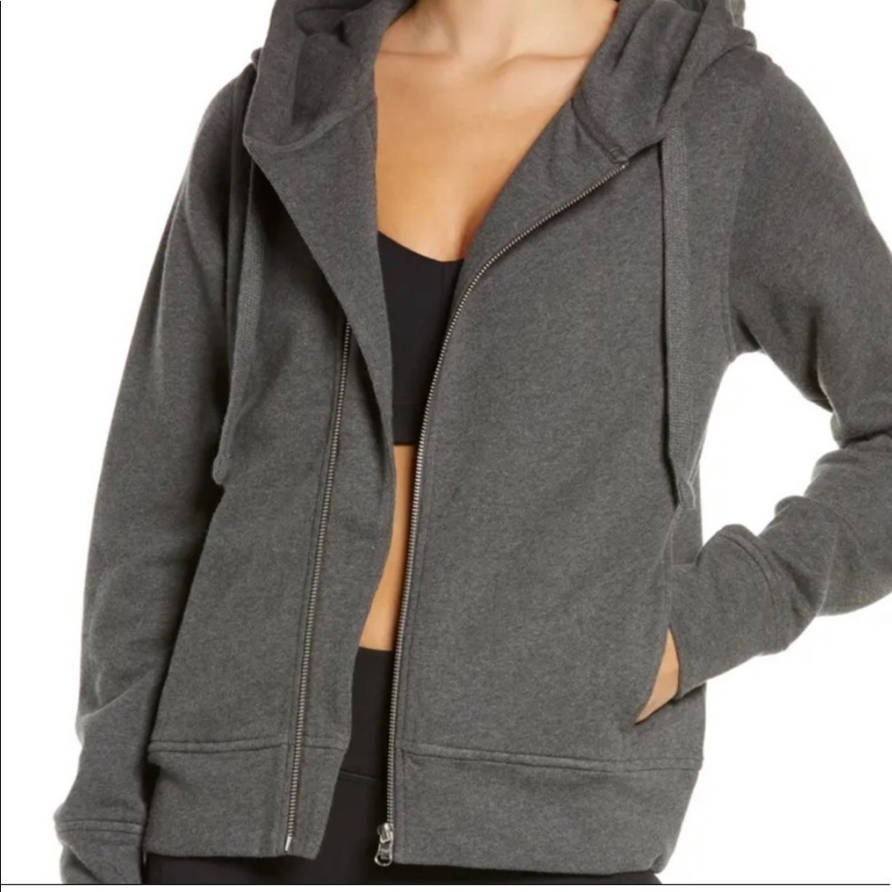Zella Cara Full Zip hooded Activewear sweater